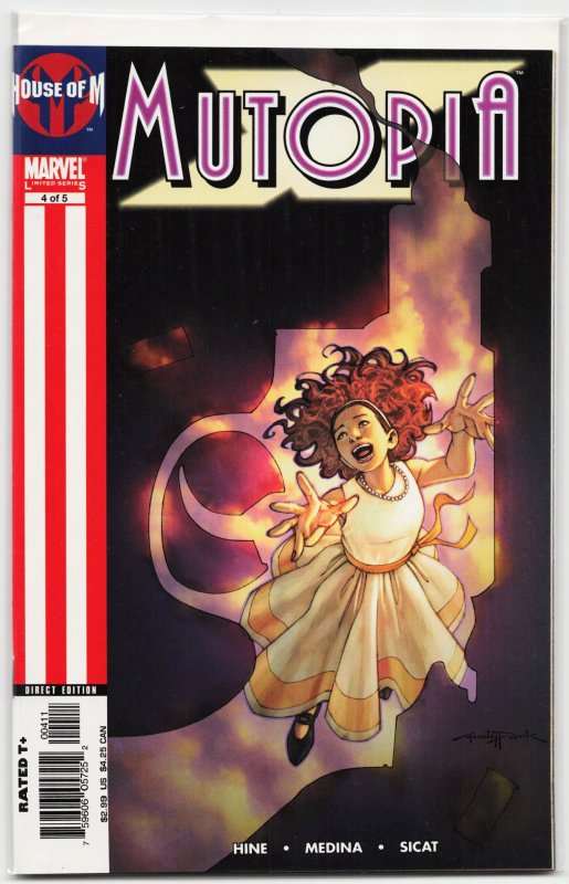 Mutopia X #4 (Marvel Comics, 2005), raw, ungraded comic book — front cover