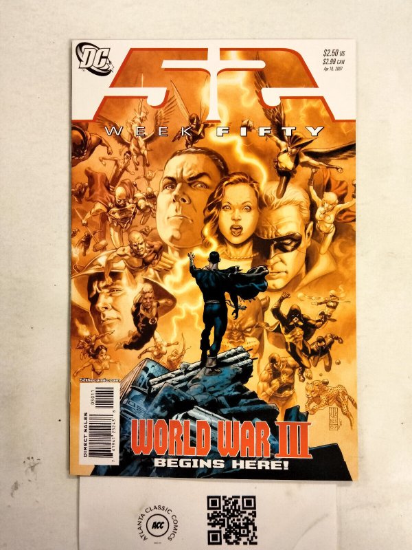 52 #50 (DC Comics), raw comic book in NM condition — front cover