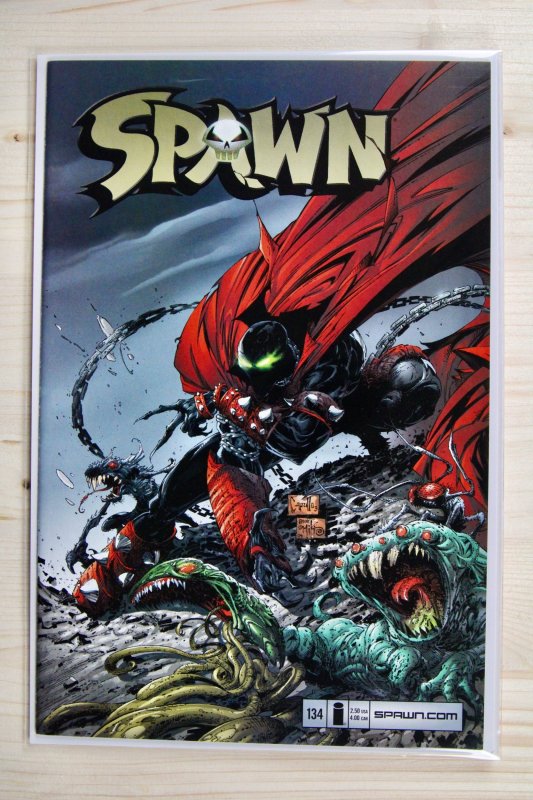 Spawn #134 (Image Comics, 2004), raw comic book in NM 9.4 condition — front cover