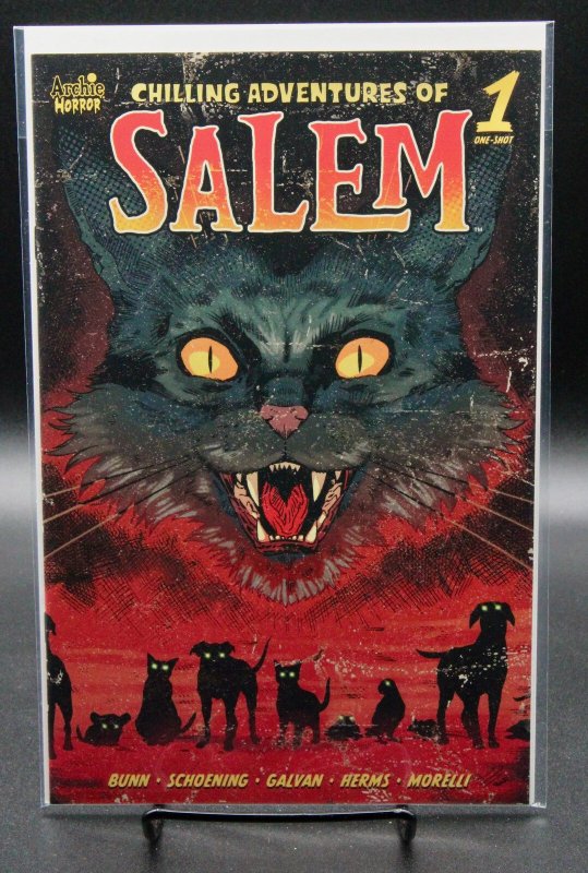 Chilling Adventures of Salem #1 (Archie Comics, 2022), raw comic book in NM condition — front cover