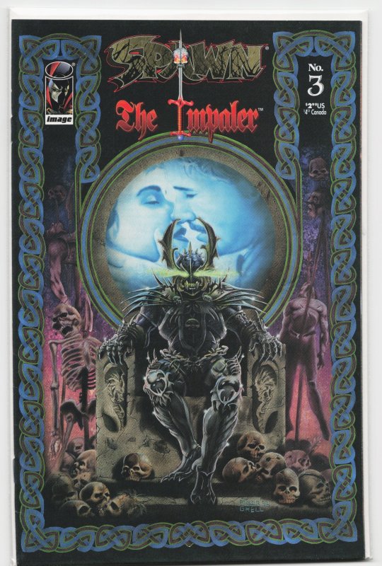 Spawn: The Impaler #3 (Image Comics, 1996), raw, ungraded comic book — front cover