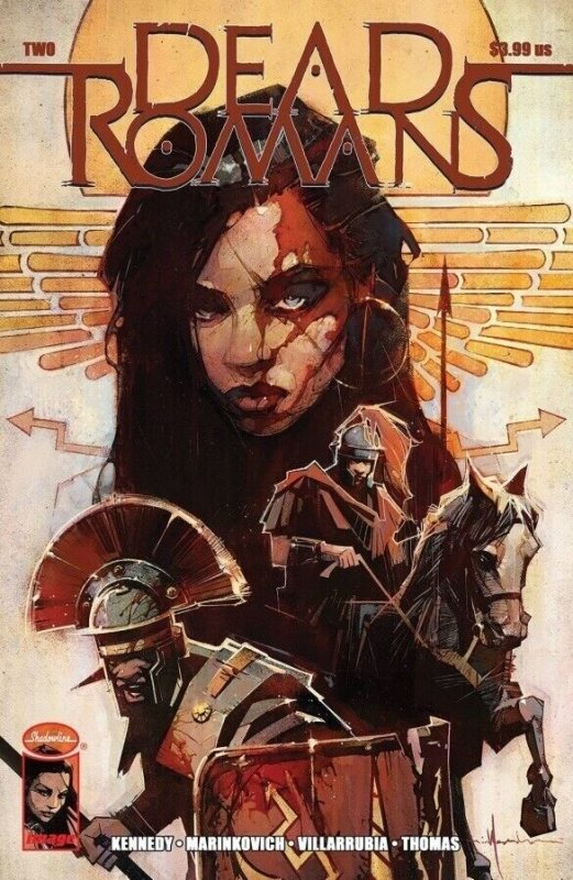Dead Romans #2 (Image Comics, 2023), raw comic book in NM condition — front cover