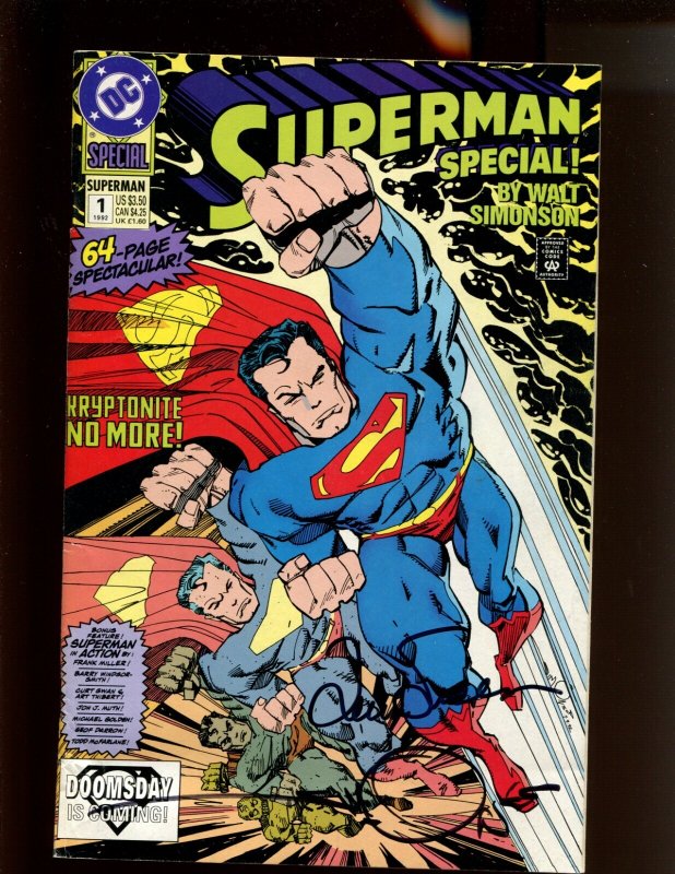 Superman Special #1 (1992), raw comic book in 7.0 condition — front cover