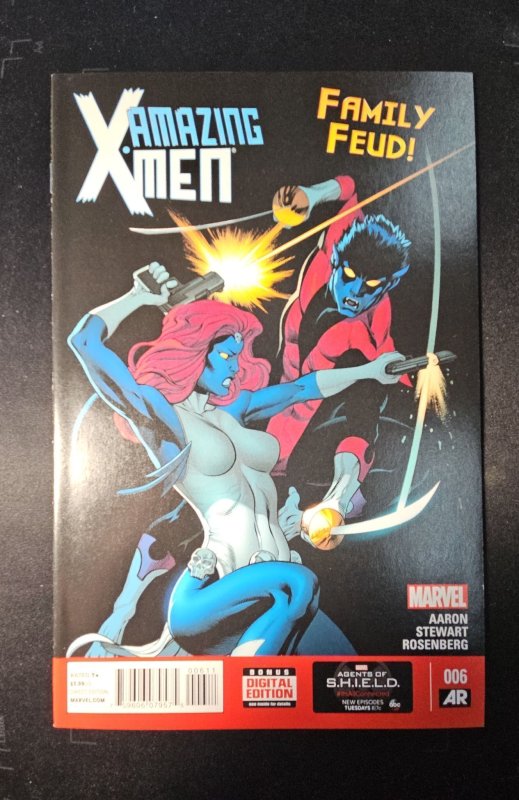 Amazing X-Men #6 (Marvel Comics, 2014), raw comic book in NM condition — front cover