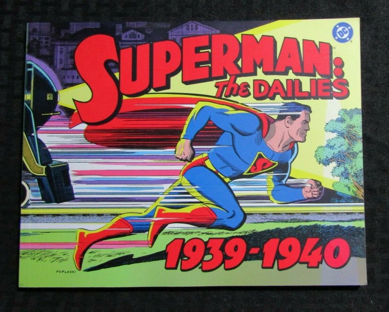 1999 Superman THE Dailies 1939-1940 v.1 SC VF- 7.5 Kitchen Sink 1st Printing, raw comic book in VF- 7.5 condition — front cover