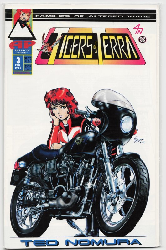 Tigers of Terra #3 (1994), raw, ungraded comic book — front cover