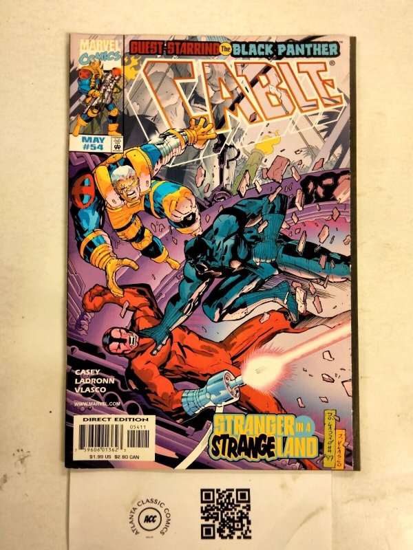 Cable #54 (Marvel Comics), raw comic book in NM condition — front cover