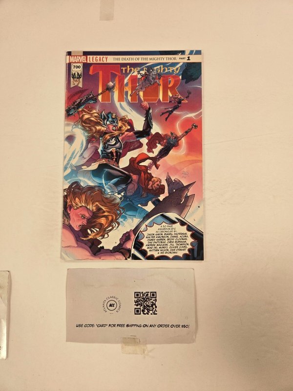 Mighty Thor #700 (Marvel Comics), raw comic book in NM condition — front cover