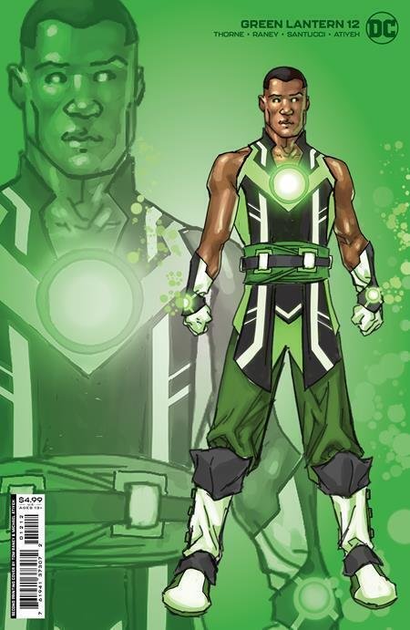 Green Lantern #12 (DC Comics, 2021), raw comic book in NM condition — front cover