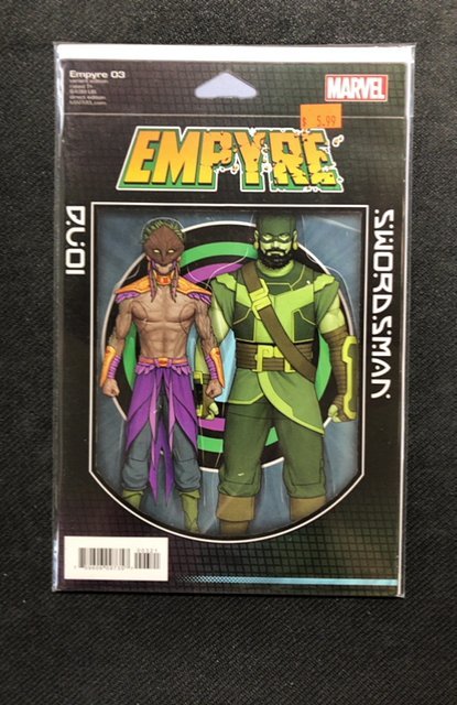 Empyre #6 (Marvel Comics, 2020), raw, ungraded comic book — front cover