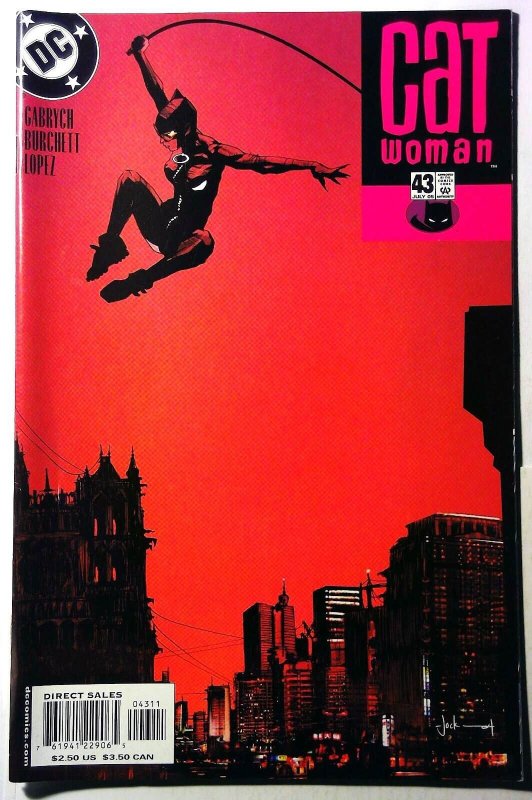 Catwoman 3rd Series #43 (DC Comics, 2005), raw, ungraded comic book — front cover