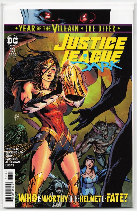 Justice League Dark #13 (DC Comics, 2019), raw, ungraded comic book — front cover