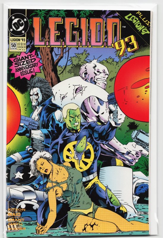 L.e.g.i.o.n #50 (1993), raw, ungraded comic book — front cover