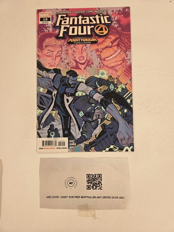 Fantastic Four #19N (Marvel Comics), raw, ungraded comic book — front cover