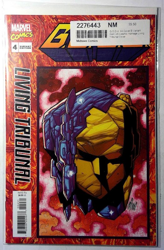 G.o.d.s #4 (Marvel Comics, 2024), raw comic book in NM 9.4 condition — front cover