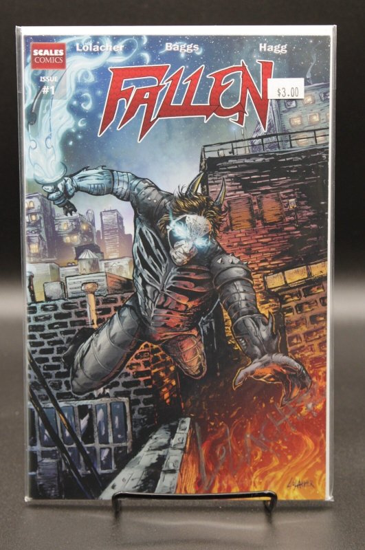 Fallen #1 (2003), raw, ungraded comic book — front cover