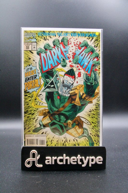 Darkhawk #43 (Marvel Comics, 1994), raw, ungraded comic book — front cover