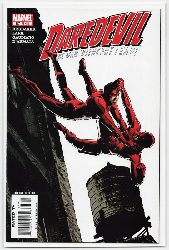 Daredevil #87 (Marvel Comics, 2006), raw, ungraded comic book — front cover