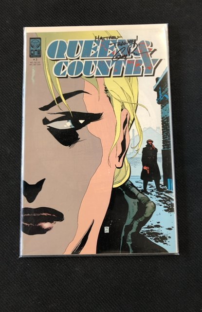 Queen & Country #3 (2001), raw, ungraded comic book — front cover