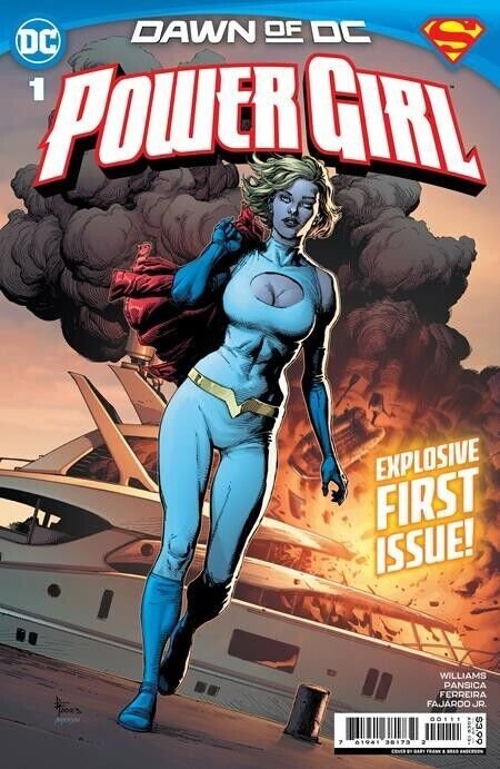 Power Girl #1 (2023), raw comic book in NM condition — front cover