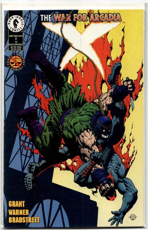 X #12 (1995) #12 (Image Comics, 1995), raw, ungraded comic book — front cover