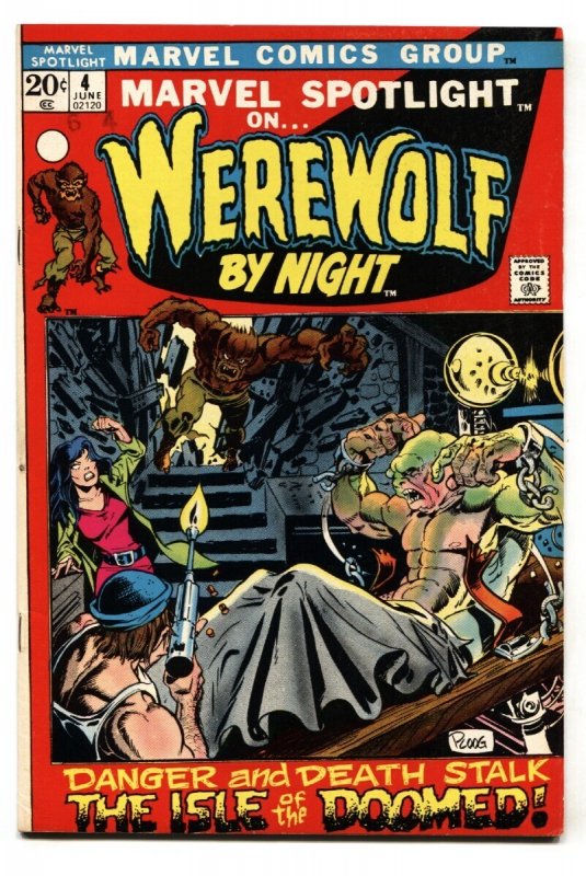 Marvel Spotlight #4 - 1972 - Marvel - VF - Comic Book (Marvel Comics, 1972), raw comic book in VF condition — front cover