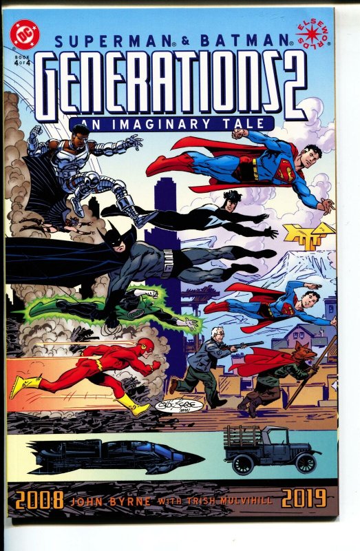 Superman & Batman: Generations 2 #4, raw, ungraded comic book — front cover