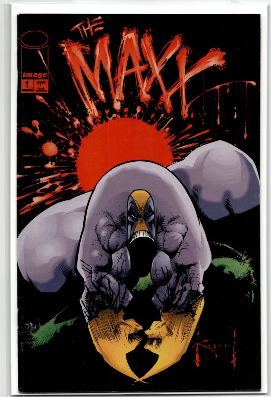 The Maxx #1 (1993), raw, ungraded comic book — front cover