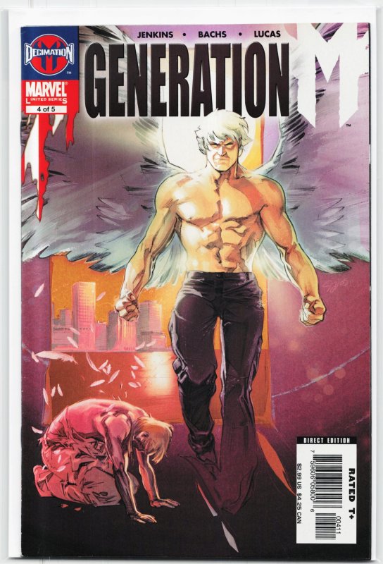 Generation M #4 (2006), raw, ungraded comic book — front cover