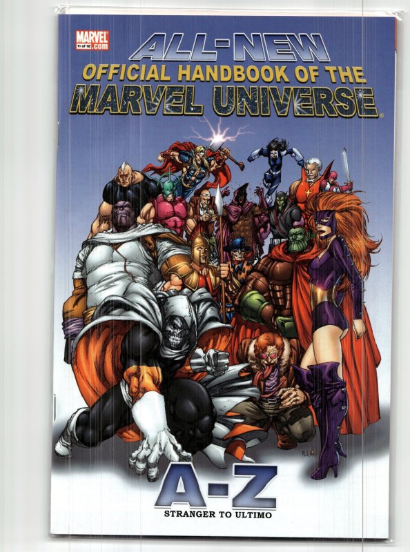 All-New Official Handbook of the Marvel Universe a to Z #11 (2006), raw, ungraded comic book — front cover