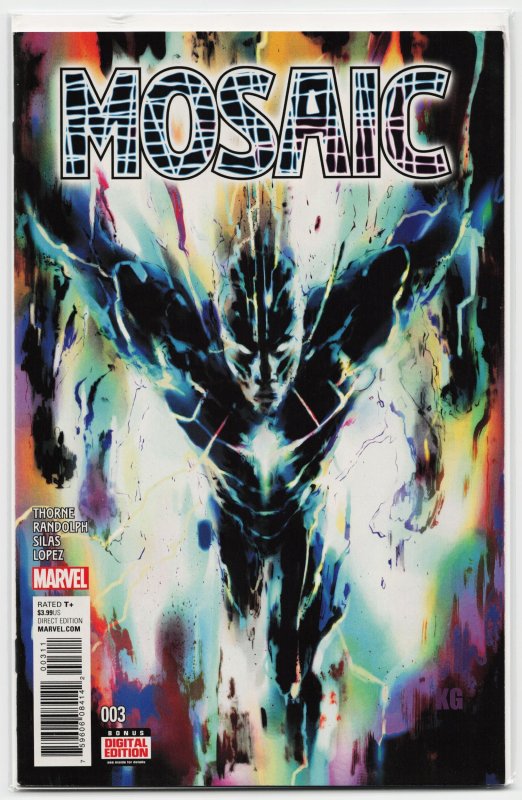 Mosaic #3 (2017), raw, ungraded comic book — front cover