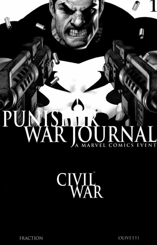 Punisher War Journal #1 (Marvel Comics, 2007), raw comic book in NM condition — front cover