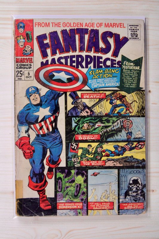 Fantasy Masterpieces #5 (Marvel Comics, 1980), raw comic book in GD/VG 3.0 condition — front cover