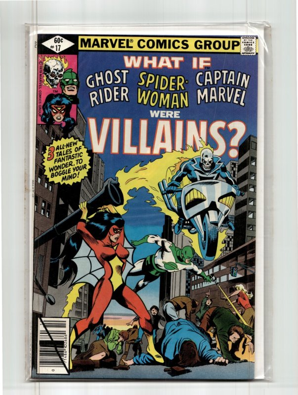 What If? #17 (Marvel Comics, 1979), raw, ungraded comic book — front cover