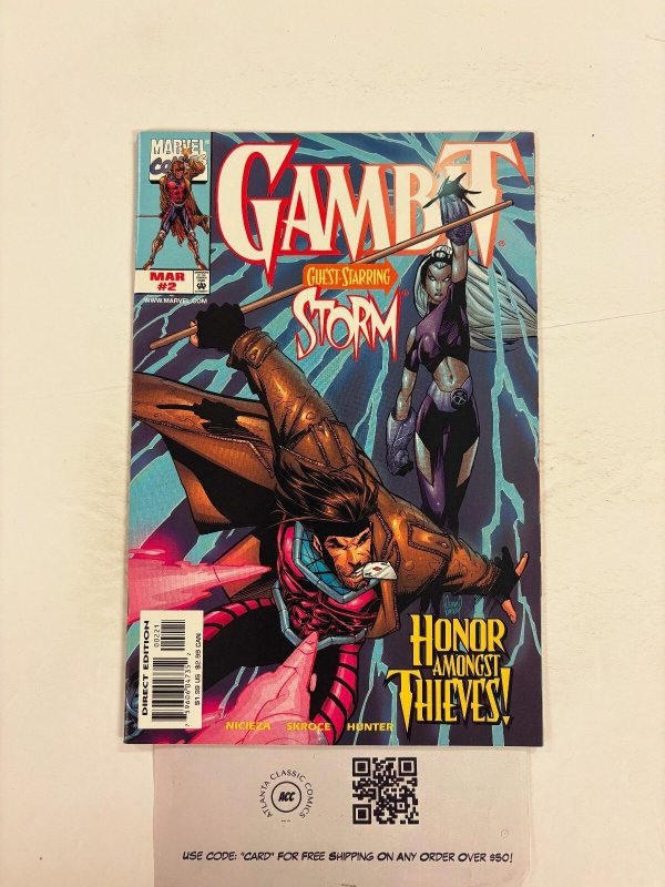 Gambit #2 (Marvel Comics), raw comic book in NM condition — front cover