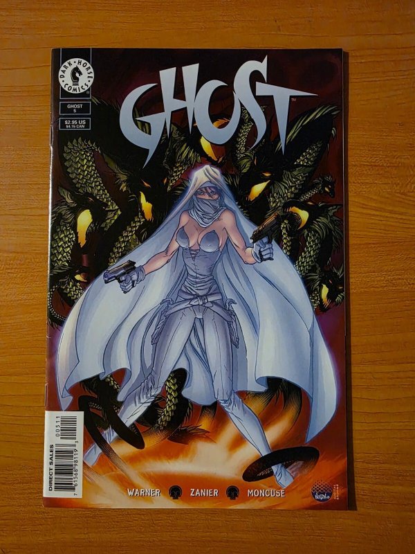 Ghost #5 (Dark Horse Comics, 1999), raw comic book in NM condition — front cover