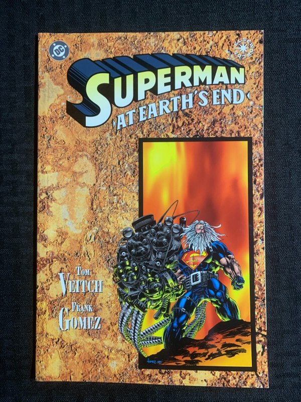 1995 Superman at Earth's End by Frank Gomez SC VF 8.0 1st DC Comics (DC Comics, 1995), raw comic book in VF 8.0 condition — front cover