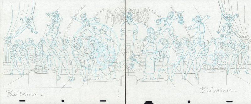 The Simpsons Family at Circus Season #5, raw, ungraded comic book — front cover