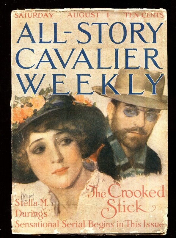 All-Story Cavalier Weekly--Aug #1, raw, ungraded comic book — front cover