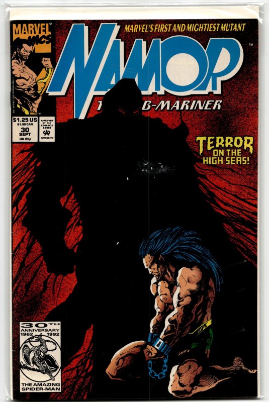 Namor, the Sub-Mariner #30 (Marvel Comics, 1992), raw, ungraded comic book — front cover