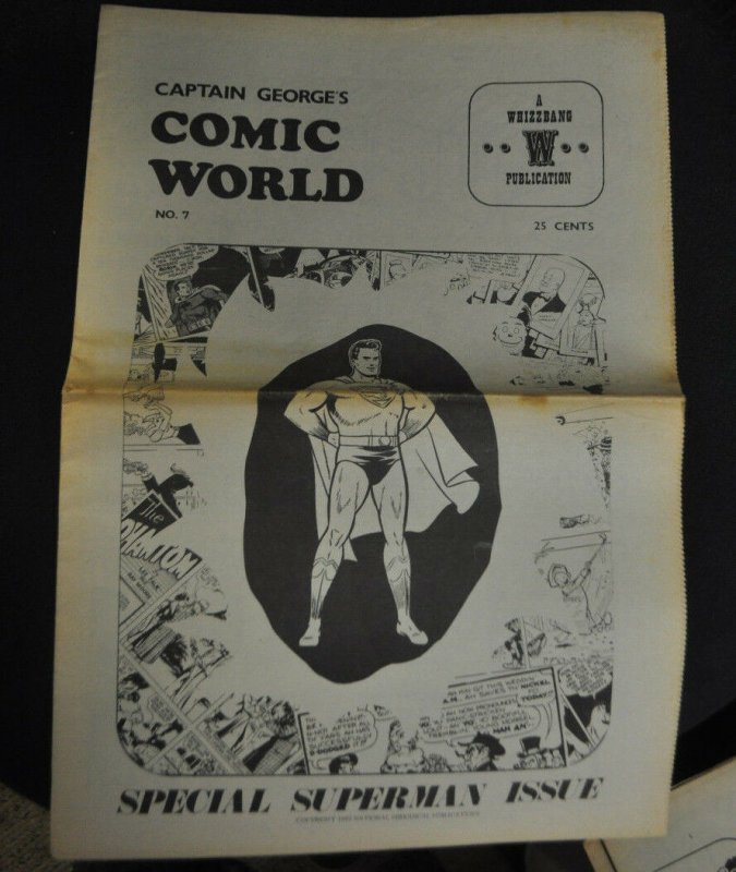 Comic World #7, raw, ungraded comic book — front cover