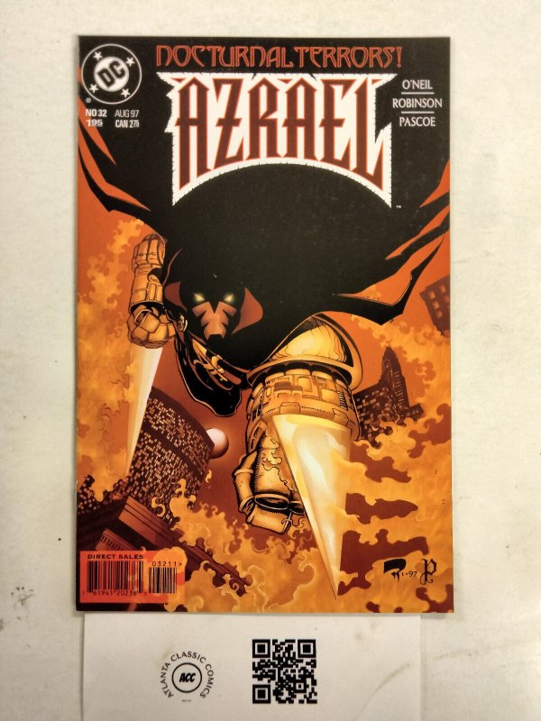 Azrael #32 (DC Comics), raw comic book in NM condition — front cover