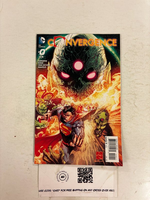 Convergence #0 (DC Comics), raw comic book in NM condition — front cover