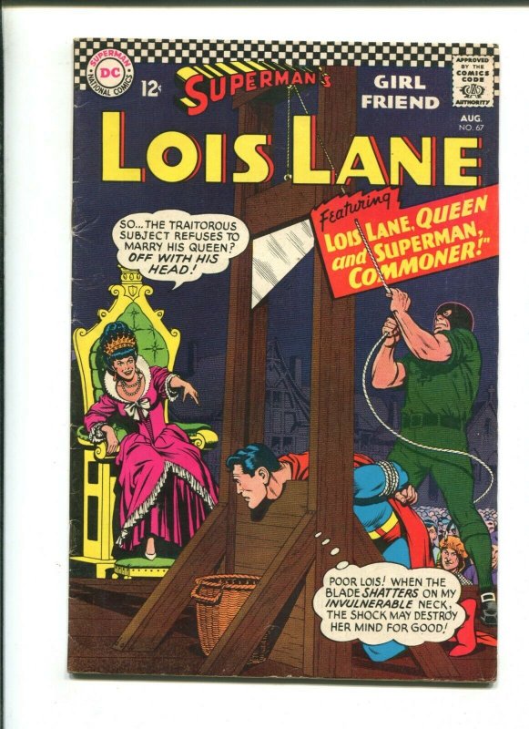 Lois Lane #67 (DC Comics, 1966), raw comic book in 5.0 condition — front cover