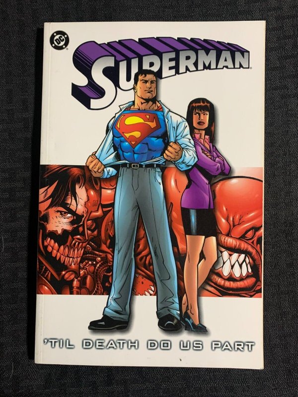 2001 Superman Till Death Do Us Part SC VF 8.0 1st DC Comics (DC Comics, 2001), raw comic book in VF 8.0 condition — front cover