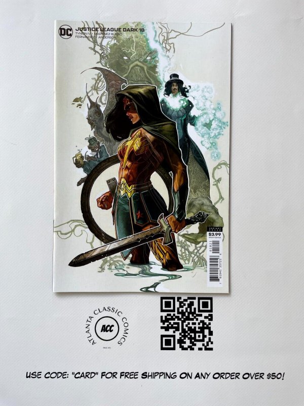Justice League Dark #18 (DC Comics), raw comic book in NM condition — front cover