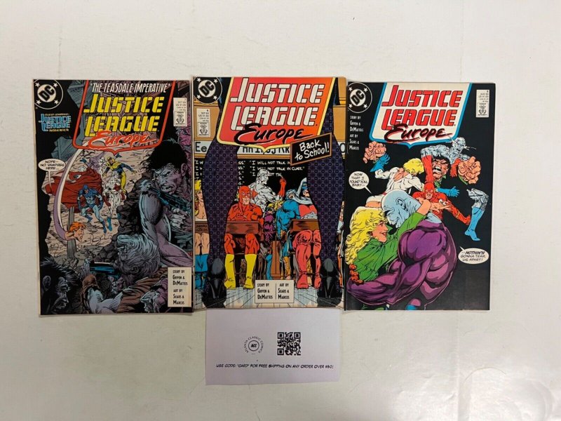 3 Justice League DC Comic Books #5, raw, ungraded comic book — front cover