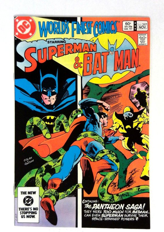 World's Finest Comics #297 (DC Comics, 1983), raw comic book in NM- condition — front cover