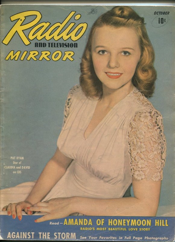 MAG: Radio and Television Mirror 10/1941-Pat Ryan-Superman-G, raw, ungraded comic book — front cover