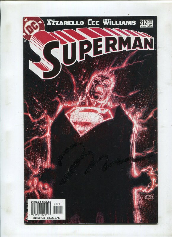 Superman #212 (DC Comics, 1968), raw comic book in 9.2 condition — front cover